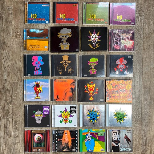 Insane clown posse cds - 24, +
