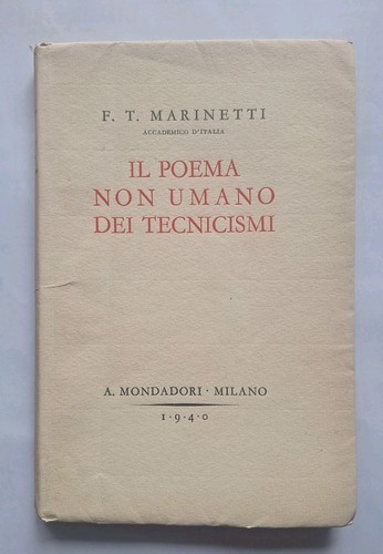 Futurismo marinetti poema - il,