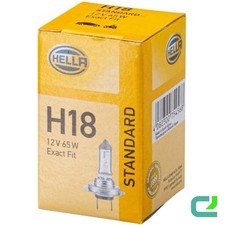 Lampadina 12 V 65 W H18 alogena PY26d-1 trasparente HELLA STANDARD per Ford e altri