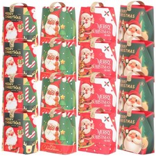  16 pezzi di caramelle di Natale scatole regalo portatili cassette per il