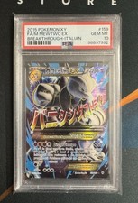 Pokemon M Mewtwo EX 159/162 Full Art 2015 XY GEM MINT PSA 10 ?? POP 8