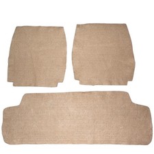 Kit rivestimento in juta sotto seduta sedili anteriori e posteriori Fiat 500