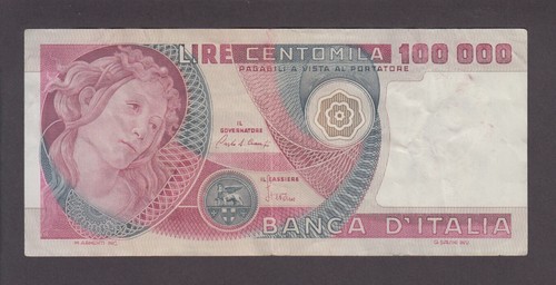 Italy 108c 7255 100 000 - italy, 100,000