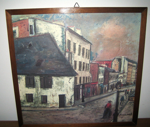 Stampa maurice utrillo - stampa,