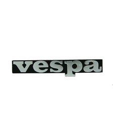 Targa emblema "Vespa" scritta