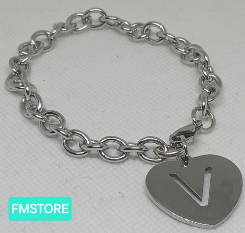 Bracciale con lettera alfabeto - bracciale,