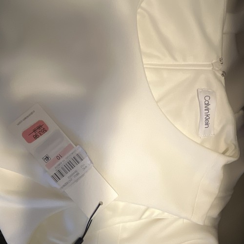 Abito calvin klein - abito, bianco
