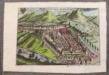 ANTICA MAPPA DEL 1629 "CIVIDAL