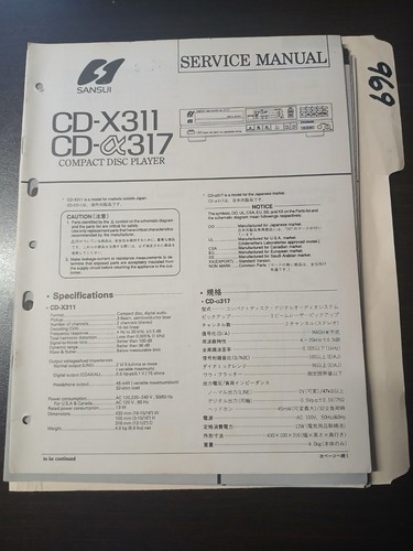 Sansui x311 x 317 - sansui,