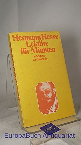 Hermann hesse lektüre - hesse, v