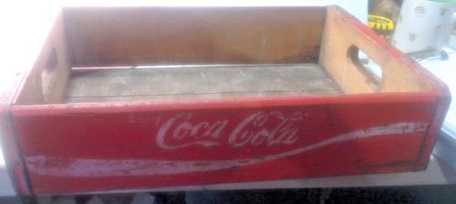 Cassa per bottiglie - , coca-cola