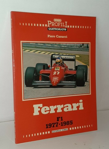 Libro ferrari 1977 1985 - libro, f1
