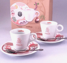 2 Tazzine Lavazza tierra cups + 2 cucchiaini BOX LIMITED EDITION  DUBAI EXPO