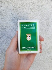 MAZZO 36 CARTE DA GIOCO GENOVESI N.35 Plastificate Telate Dal Negro