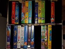 Lotto 19 VHS Originali Cartoni