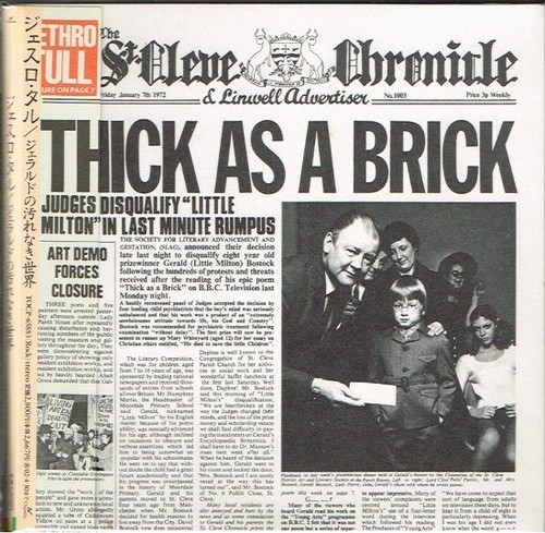 Jethro tull thick brick - tull, a