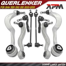 Kit 8 pezzi braccio oscillante asta accoppiamento anteriore per BMW E60 2001-2010 E61 2004-2010