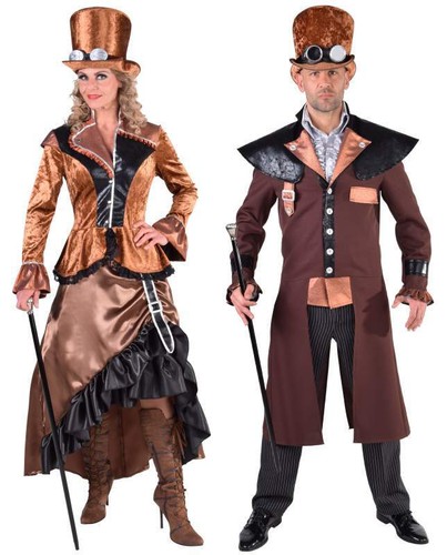 Costume steampunk vittoriano