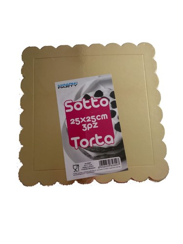Vassoio sottotorta quadrato - sottotorta,