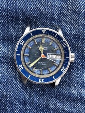 Diver Monvis Automatic Not Working For Parts Repair Watch Vintage Sub
