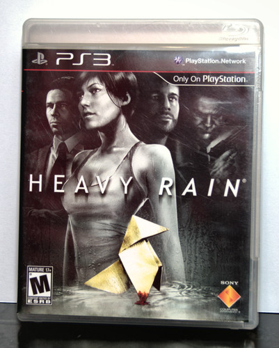 Heavy rain ps3 - heavy, cib