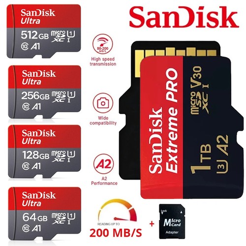 Scheda micro 512 gb - micro,