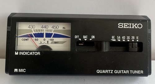 accordatore chitarra seiko