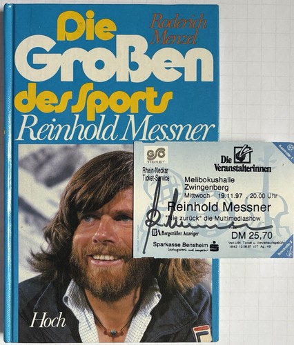 Reinhold messner cartolina - reinhold,