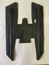 Raro tappetino gomma originale epoca Piaggio Vespa '125 Nuova' 1965-67