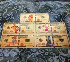 5 Piece 24k Gold Foil Plated