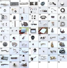 Pentax ME Super part repair cover door flash gear button lever ring mirror 02