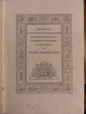 Vacani- Raccolta antiche