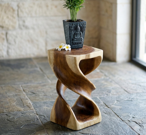 Suar legno tavolino fiori - suar,
