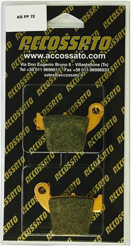Pastiglia freno agpp72or - hm, >