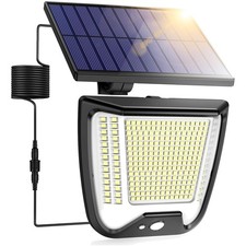 lampada solare LED esterno