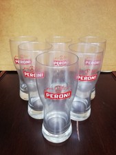 Lotto x6 Bicchieri Birra Peroni Medio 0,4l