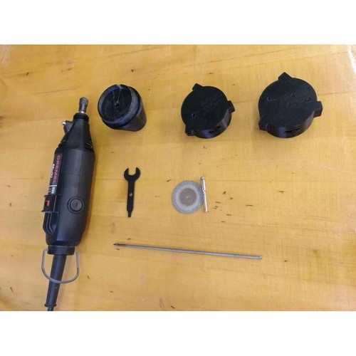 Affila tungsteno per dremel - affila,