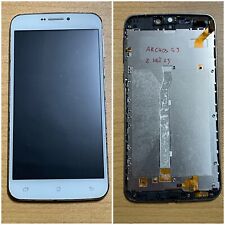 Display Originale Archos 59 Xenon LCD + Touch Frame Con Tasti E Cornice