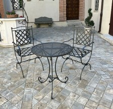 SET DA GIARDINO CON TAVOLINO E