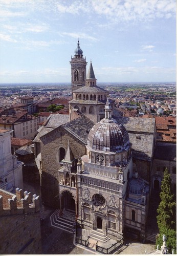 Cartolina bergamo postcard - cartolina,