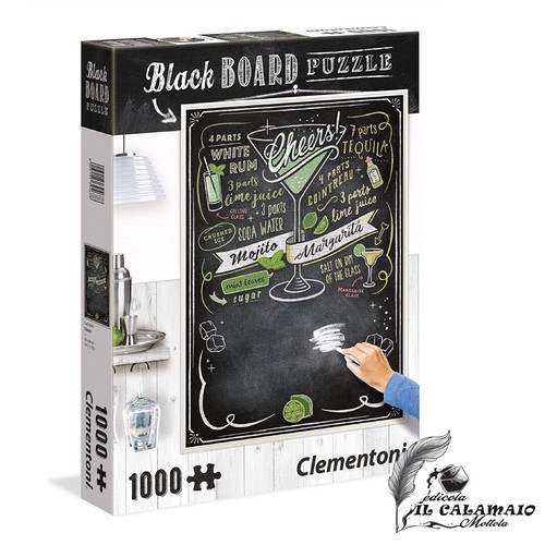 Puzzle clementoni black board - puzzle,