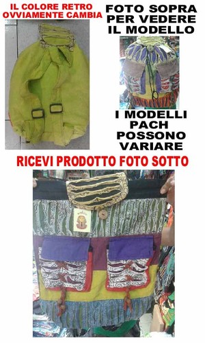 Borsa etnica zaino lanacotta - borsa,
