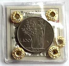 STUPENDA 100 LIRE 1957 FDC PERIZIATA DA NORIS PAOLO!