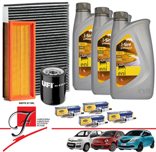 Kit tagliando candele fiat - tagliando, 4