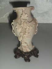 Vaso cinese in giada pietra