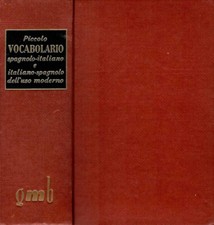 Piccolo vocabolario spagnolo - vocabolario.,