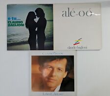 CLAUDIO BAGLIONI - ALE OO / E TU... - LA VITA E' ADESSO / 33 RPM / NM - / EX+
