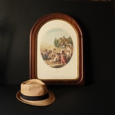 "Julius" – Stampa antica colorata a mano di Francesco Bartolozzi – in Cornice 