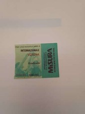 1984/85 Serie A Inter-Verona - Biglietto