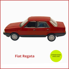 Modellino Norev Fiat Regata rossa  scala 1/43 da collezione statico mancanze